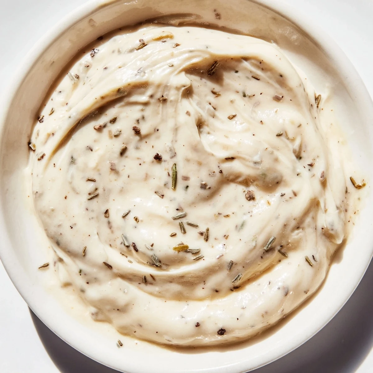 Easy dipping sauce for Hot Honey Ranch Crispy Chicken Tenders served with a wooden spoon.